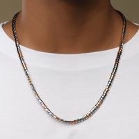 Micro Block Dual Tone Chain