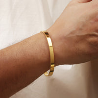 Gold-Toned Slim Kada