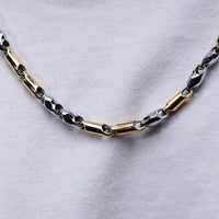 Dual Tone Link Chain