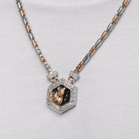 Cheetah Crest Pendant Chain