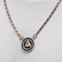 Medallion Crest Chain