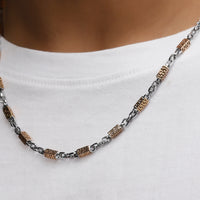 Geometric Accent Link Chain