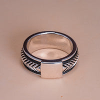 Oxidised Chevron Band
