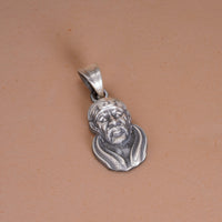 Sai Baba Silver Pendant