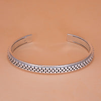 Silver Gridline Kada