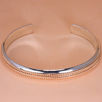 Rose-Gold Beaded Kada